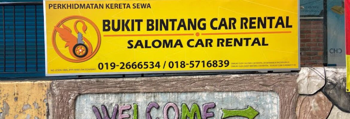 Bukit bintang car rental