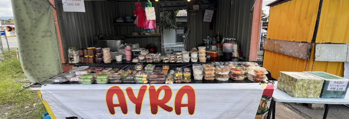 Ayra food vendor