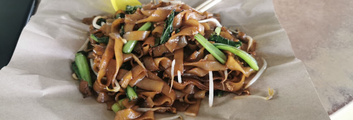 FAFA CHAR KUEY TEOW vegetarian stall