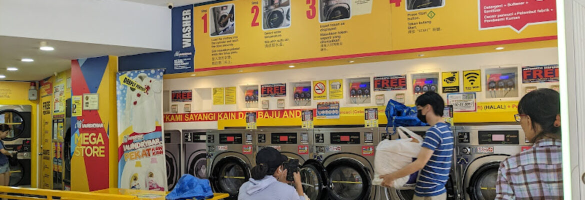 LaundryBar Self Service Laundry Mega Store Taman Sea