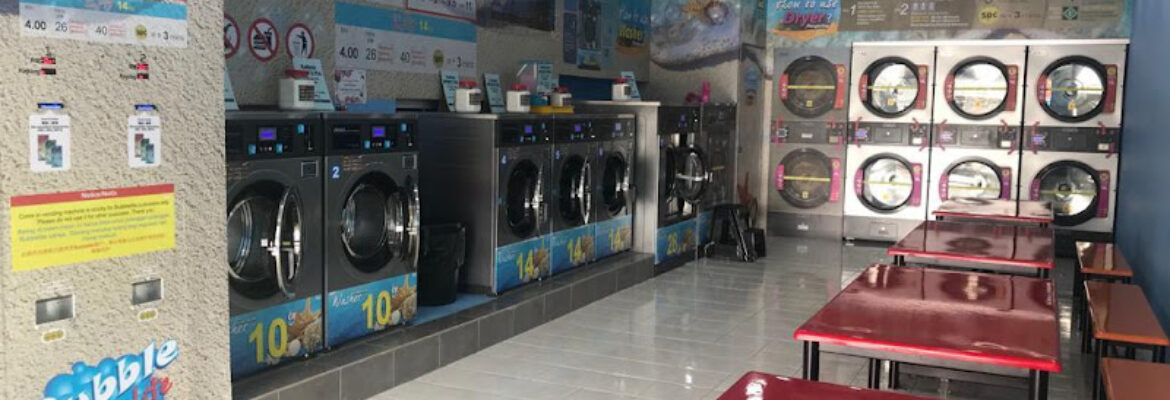 Dobi Bubblelite Seri Tandop (Self-service laundry)