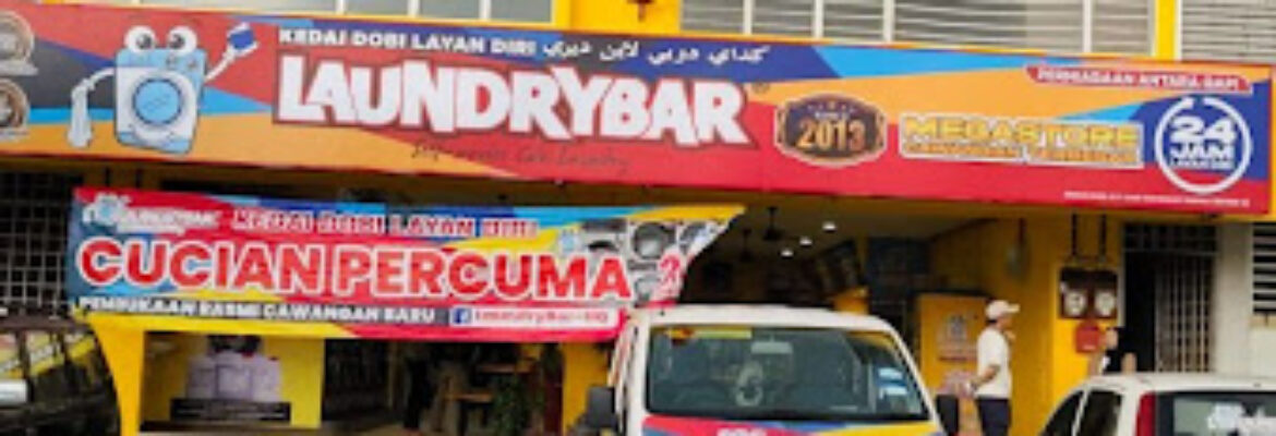 LaundryBar Self Service Laundry Perniagaan Antara Gapi