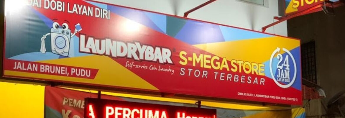 LaundryBar S-Mega Store– Self Service Laundry