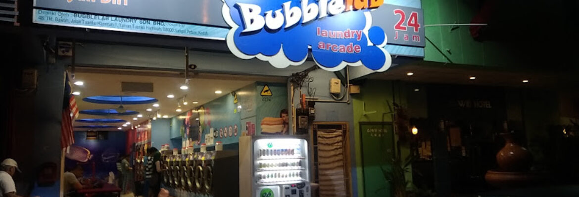 Dobi Bubblelab Taman Ria (Self-service laundry)