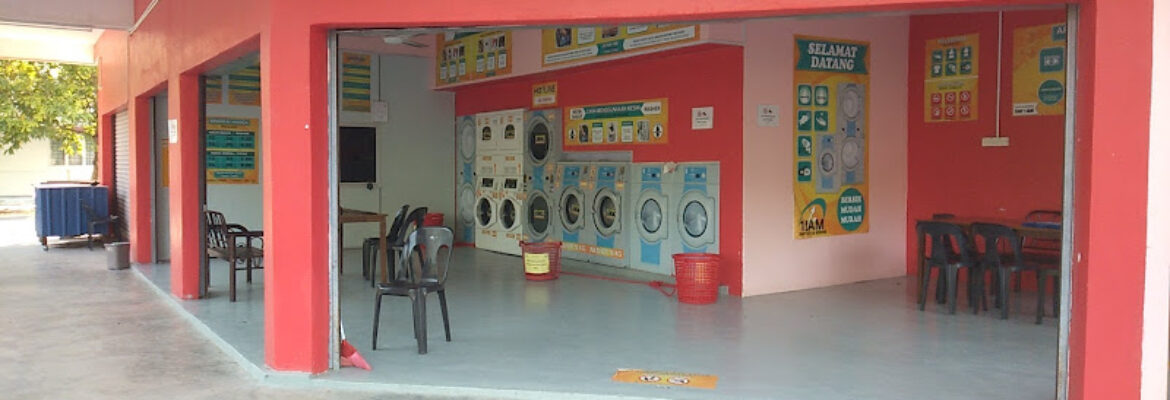 Self service coin laundry