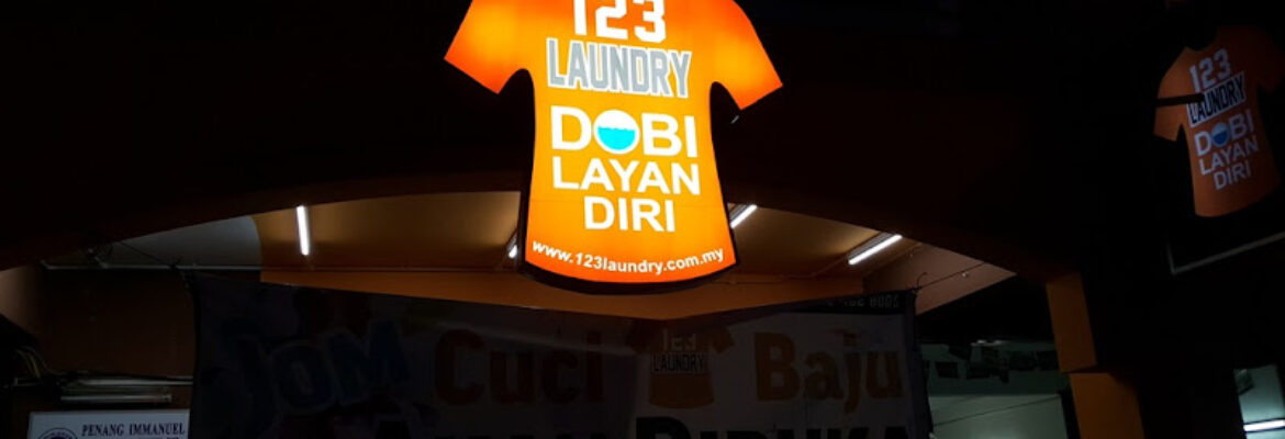 123 Laundry at Batu Maung (  Percuma Detergen )