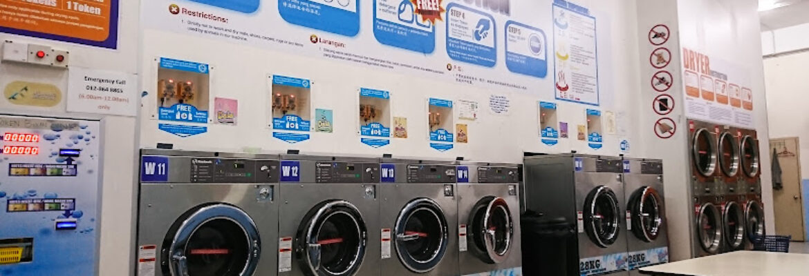 Bubble Laundrette, Lahad Datu, Sabah.