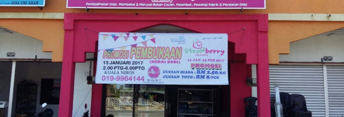 Strawberry Laundry Kuala Nerus (kedai dobi)