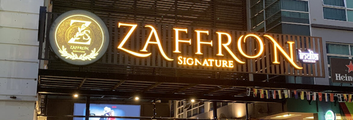 Zaffron Signature Restaurant – Indian Cuisine