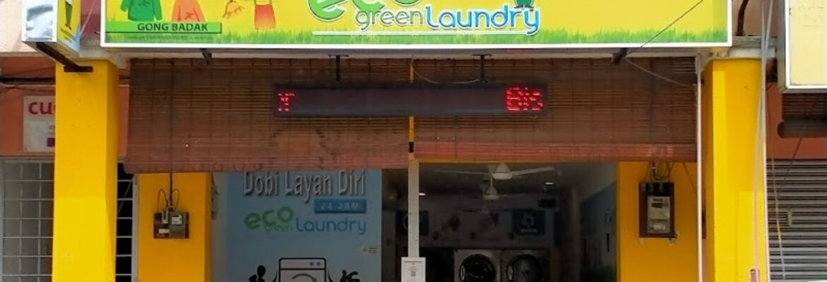 EcoGreen kedai dobi layan diri