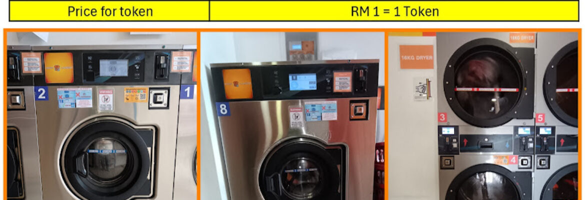 Happy Laundry Bayan Baru (Self-service Coin Laundry)