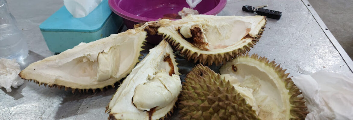 Lapak Durian Ridho Ucok Palembang