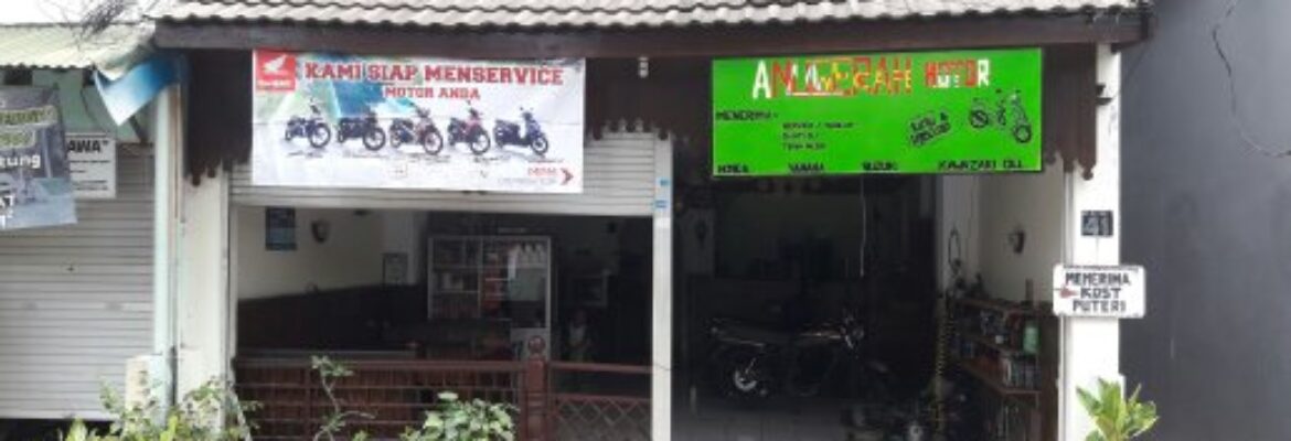 “ANUGERAH MOTOR” Bengkel Sepeda Motor (Prass)