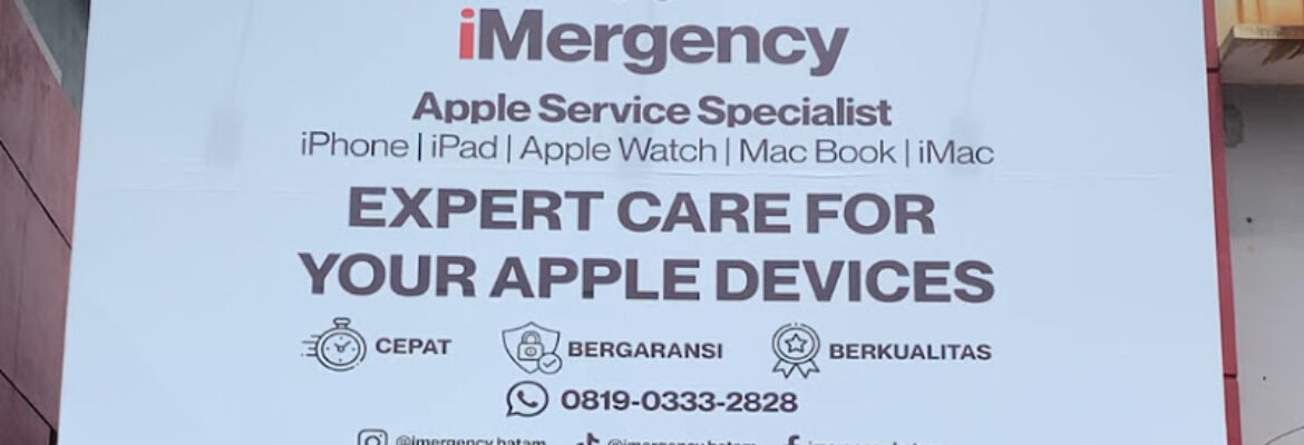 iMergency Apple Service Specialist Batam