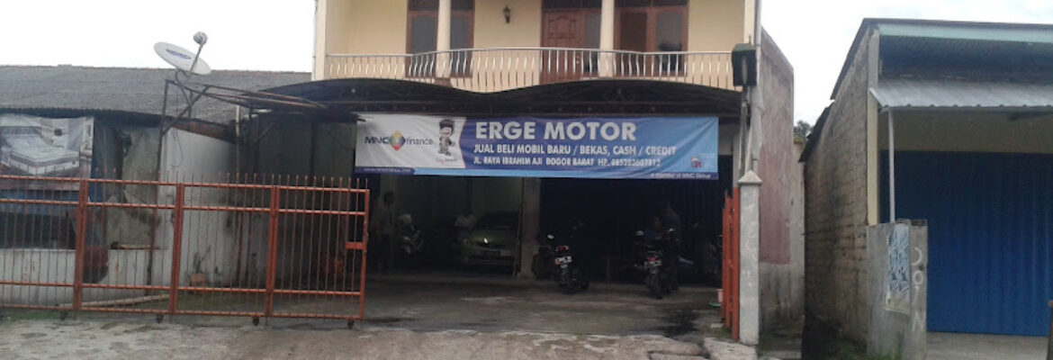 Erge MOTOR Showroom Used Car