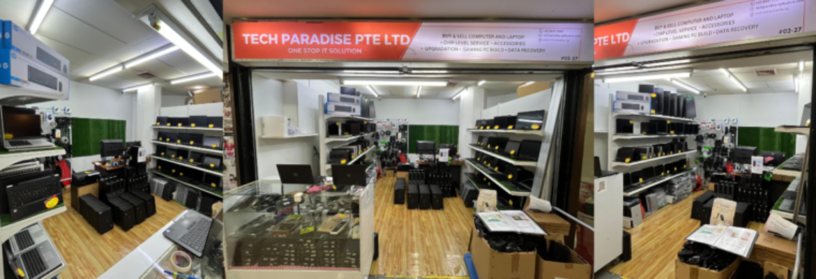 Techparadise Pte Ltd – refurbished second hand laptop queenstown